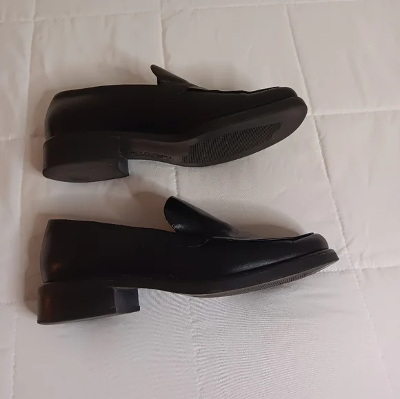 Franco Sarto Flex Womens Bocca Loafer Shoes Black Leather Size 9 5 Y2K - Picture 8 of 8